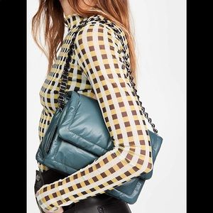 Marc Jacobs Pillow Bag in Armory Blue Crossbody